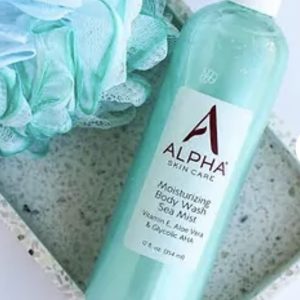 Alpha Skincare Moisturizing Body Wash Vitamin E, Aloe Vera & Glycolic AHA 500ml